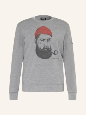 Super.Natural Bluza Sailor Z Wełną Merynosową grau