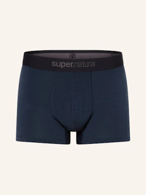 Super.Natural Bokserki Funkcyjne tundra175 Boxer Z Wełny Merino blau