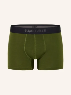 Super.Natural Bokserki Funkcyjne tundra175 Boxer Z Wełny Merino gruen