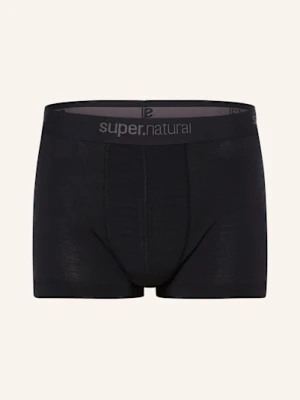 Super.Natural Bokserki Funkcyjne tundra175 Boxer Z Wełny Merino schwarz