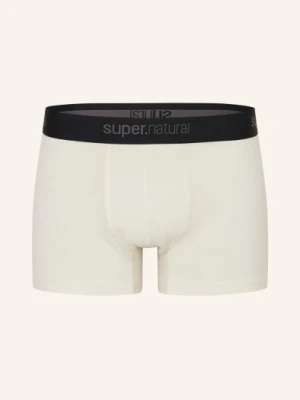 Super.Natural Bokserki Funkcyjne tundra175 Boxer Z Wełny Merino weiss