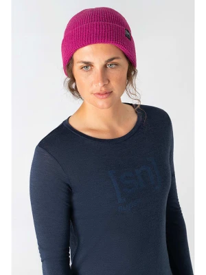 super.natural Czapka beanie "City" w kolorze różowym rozmiar: onesize
