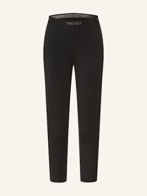 Super.Natural Dół Od Bielizny Funkcyjnej arctic230 Ze Skróconymi Nogawkami schwarz