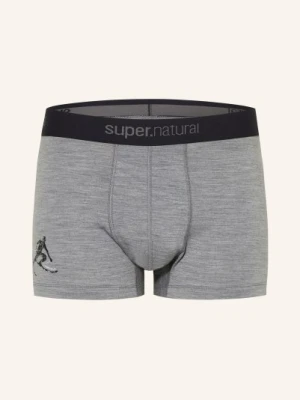 Super.Natural Funkcjonalne Bokserki tundra175 Toni Z Wełną Merynosową grau