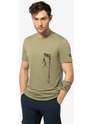 super.natural Koszulka "Clifhanger" w kolorze khaki rozmiar: XL