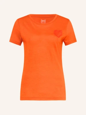 Super.Natural Koszulka Funkcjonalna Carski Z Wełną Merynosową rot