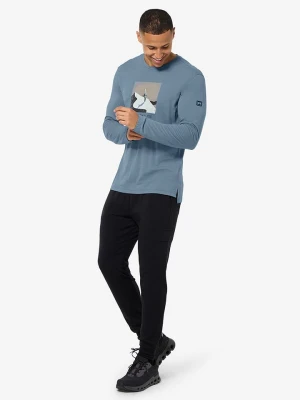 super.natural Koszulka funkcyjna "Almost Done" w kolorze niebieskim rozmiar: M