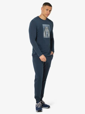 super.natural Koszulka funkcyjna "Bearski" w kolorze granatowym rozmiar: M