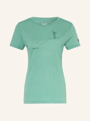 Super.Natural Koszulka Funkcyjna Bergglück Z Wełną Merynosową gruen