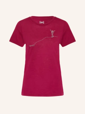 Super.Natural Koszulka Funkcyjna Bergglück Z Wełną Merynosową gruen