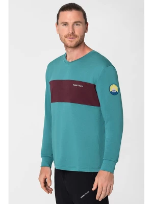 super.natural Koszulka funkcyjna "Gravier" w kolorze turkusowym rozmiar: S