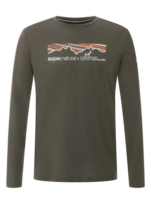 super.natural Koszulka funkcyjna "HZSG Logo" w kolorze brązowym rozmiar: XS