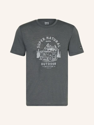 Super.Natural Koszulka Funkcyjna Landi grau