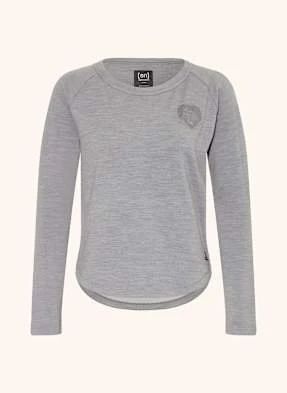 Super.Natural Koszulka Funkcyjna Little Heartwood Z Wełną Merino grau