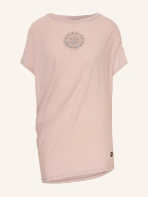 Super.Natural Koszulka Funkcyjna Ornamental Loose Z Wełną Merynosową rosa BRUDNY RÓŻ