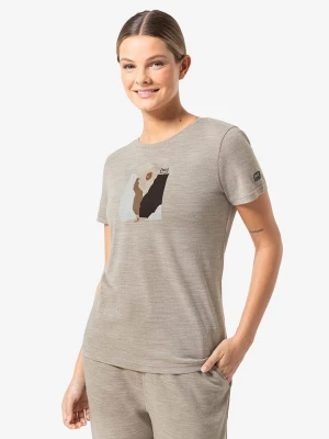 super.natural Koszulka funkcyjna "Rio Grande" w kolorze beżowym rozmiar: S