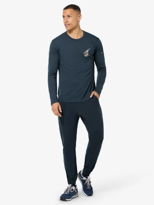 super.natural Koszulka funkcyjna "Ski Bunny" w kolorze granatowym rozmiar: S