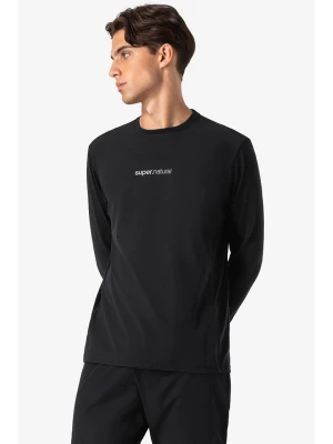 super.natural Koszulka funkcyjna "Windbreaker" w kolorze czarnym rozmiar: S