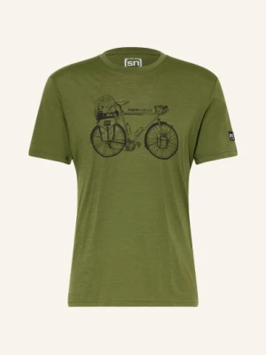 Super.Natural Koszulka Funkcyjna Wonder Wheel gruen