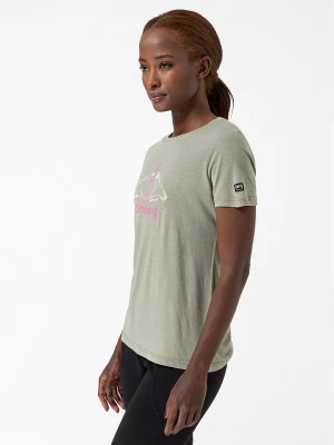 super.natural Koszulka "I love climbing" w kolorze beżowym rozmiar: M