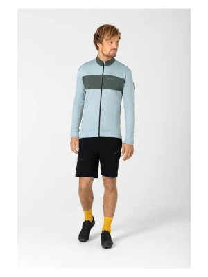 super.natural Koszulka kolarska "Gravier" w kolorze błękitnym rozmiar: XL