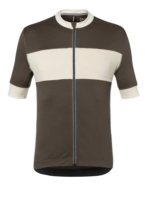 super.natural Koszulka kolarska "Gravier" w kolorze brązowym rozmiar: XL