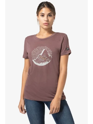 super.natural Koszulka "Mountain Mandala" w kolorze szaroróżowym rozmiar: M