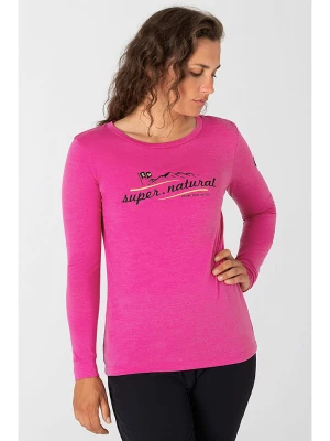 super.natural Koszulka "Mountain" w kolorze różowym rozmiar: M