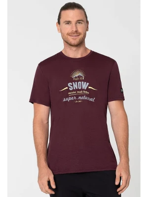super.natural Koszulka "Pray For Snow" w kolorze bordowym rozmiar: S