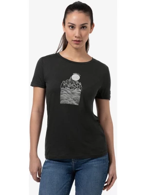 super.natural Koszulka "Preikestolen Cliffs" w kolorze czarnym rozmiar: XS