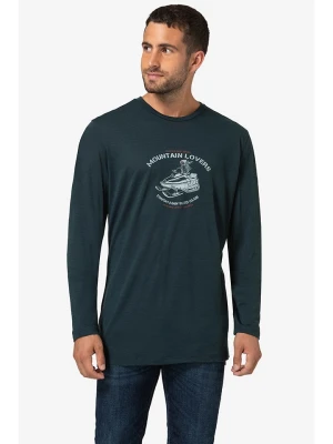 super.natural Koszulka "Sled Club" w kolorze granatowym rozmiar: S