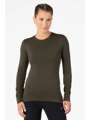 super.natural Koszulka sportowa "Grava" w kolorze brązowym rozmiar: L