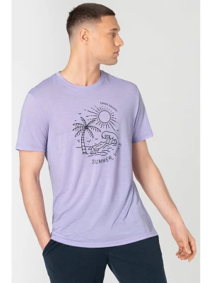 super.natural Koszulka "Summer Vibes" w kolorze lawendowym rozmiar: M