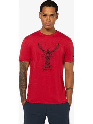 super.natural Koszulka "Tattooes Lobster" w kolorze czerwonym rozmiar: S