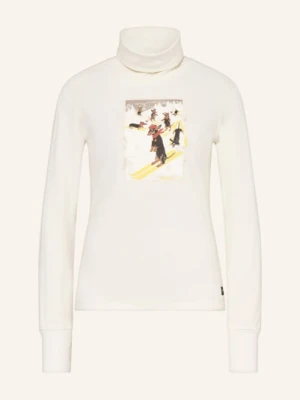 Super.Natural Koszulka Z Długim Rękawem Dachshund Z Wełną Merynosową weiss