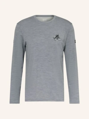 Super.Natural Koszulka Z Długim Rękawem Toni Brush grau