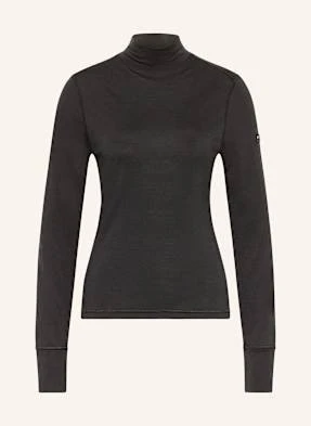 Super.Natural Koszulka Z Długim Rękawem Tundra 175 Z Wełną Merino schwarz