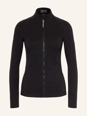 Super.Natural Kurtka Typu Midlayer Movement Z Wełną Merynosową schwarz CZARNY