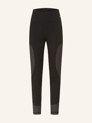 Super.Natural Legginsy Air Tights Z Wełną Merino schwarz
