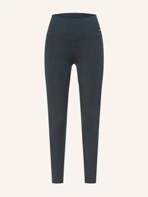 Super.Natural Legginsy Super Tights Z Wełną Merino blau