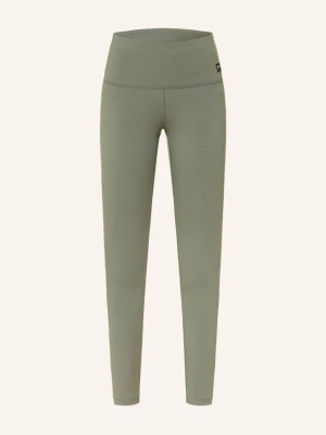 Super.Natural Legginsy Super Tights Z Wełną Merino gruen KHAKI