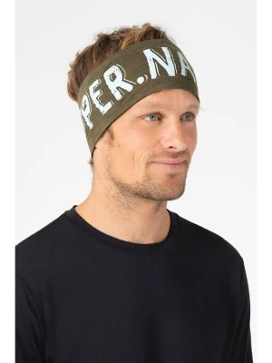 super.natural Opaska w kolorze oliwkowym ze wzorem na czoło rozmiar: onesize