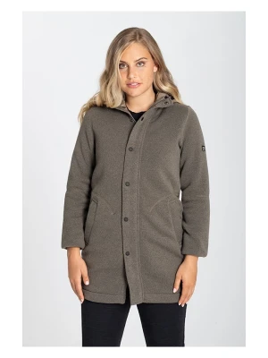 super.natural Płaszcz hybrydowy "Combustion" w kolorze szarobrązowym rozmiar: M