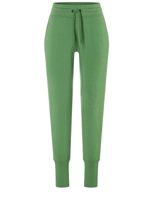 super.natural Spodnie dresowe "Essential" w kolorze zielonym rozmiar: XS