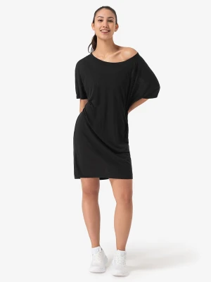 super.natural Sukienka "Laguna" w kolorze czarnym rozmiar: XL