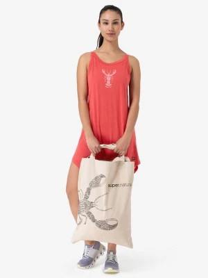 super.natural Sukienka "Relax Lobster" w kolorze czerwonym rozmiar: S