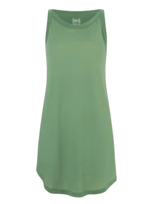 super.natural Sukienka "Relax" w kolorze zielonym rozmiar: L
