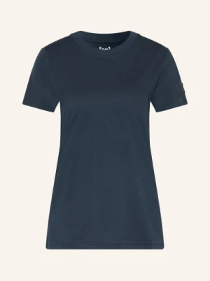 Super.Natural T-Shirt Casual Rib blau