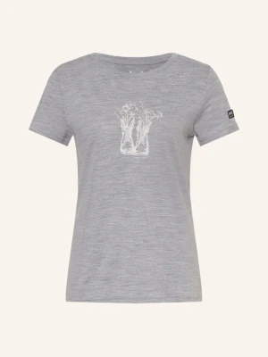 Super.Natural T-Shirt Flower Boots grau SZARY