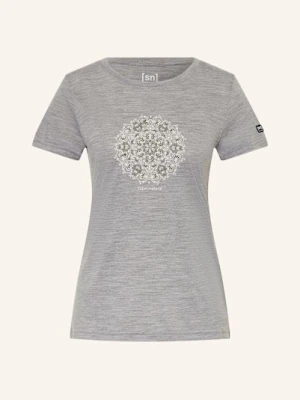 Super.Natural T-Shirt Ornament grau